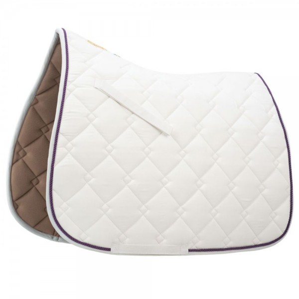 ROMA ECOLE DOUBLE DIAMOND QUILT DRESSAGE SADDLE PAD